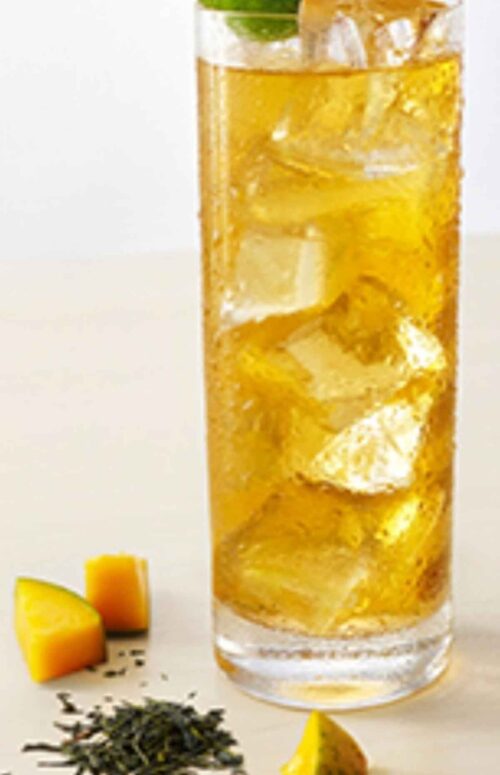 Mango green Iced tea