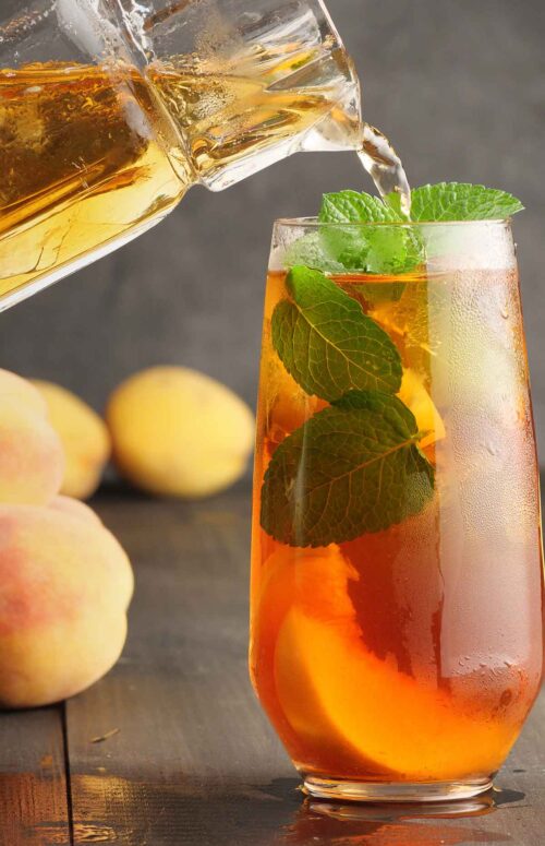 Peach Oolong Iced tea