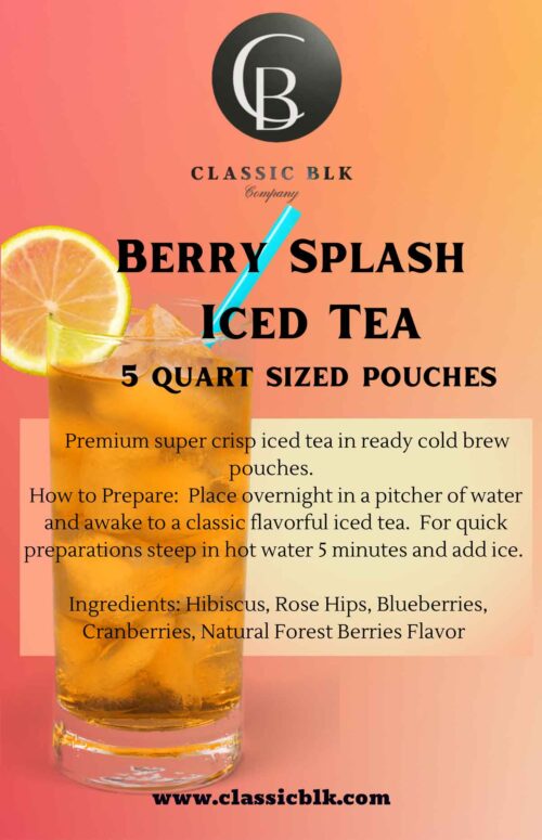 berry splash iced tea