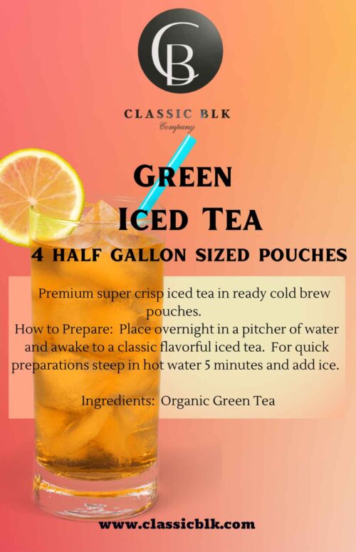 green iced tea